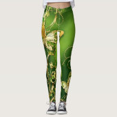 Romantische Leggings (Vorderseite)
