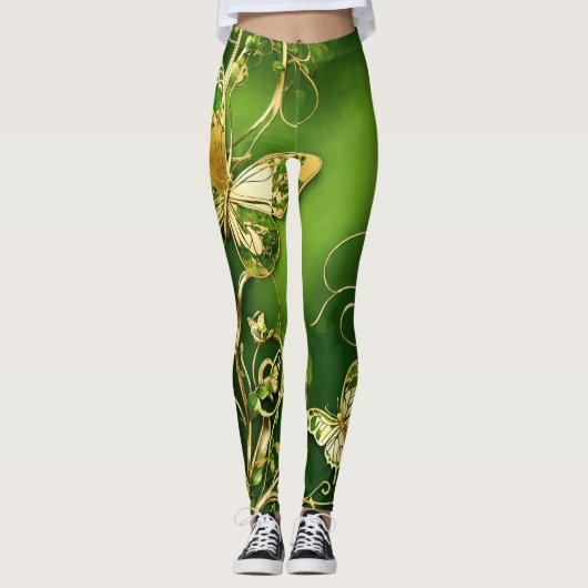 Romantische Leggings (Vorderseite)