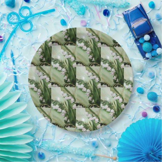 ROMANTISCHE LEIHE DES PARTY BLUME PAPPTELLER (Party)