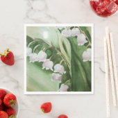 ROMANTISCHE LEIHE DES PARTY BLUME SERVIETTE (Beispiel)