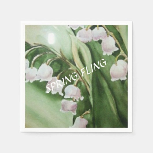 ROMANTISCHE LEILE DES Tals Serviette (Vorderseite)