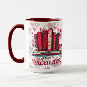 Romantische Lesestimmung: Cozy Valentinsgeschenk Tasse