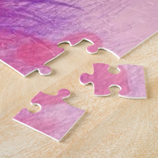 Romantische Liebe Baum - Zeichnend Kunstsammlung - Puzzle (Seite)