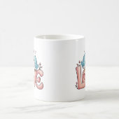 Romantische LIEBE Cartoon Kaffeetasse (Mittel)
