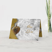 Romantische Liebe Feiertagskarte (Vorderseite)