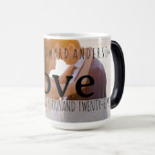 Romantische Liebe Foto Tasse Hochzeiten (VorderseiteRechts)