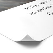 Romantische Liebe Gedicht Valentine Kunst Poster (Ecke)