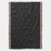 ROMANTISCHE LIEBE HERZ SCHWARZ DECKE (Vorderseite Vertikal)