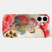 Romantische Liebe Herzens Kunstdruckerei Case-Mate iPhone Hülle (Rückseite (Horizontal))