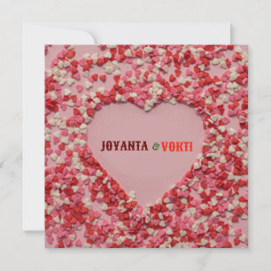 Romantische Liebe Joyanta & Vokti rot-marone Farbe