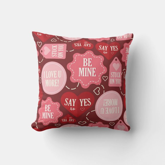 Romantische Liebe Kissen (Vorderseite)