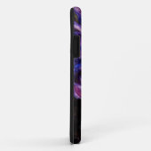 Romantische Liebe Lila Valentine Glitzer Rose Case-Mate iPhone Hülle (Hinten/Rechts)