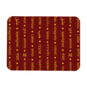 Romantische Liebe Magnet (Horizontal)