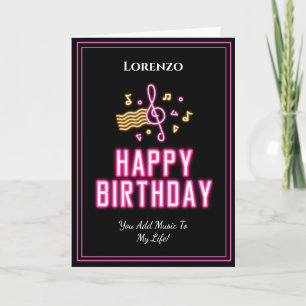 Romantische Liebe Man Sweetheart Geburtstag person Karte