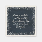 Romantische Liebe - Märchenangebot Serviette (Vorderseite)