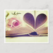 Romantische Liebe Postkarte (Vorderseite)