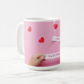 Romantische Liebe Quote Tasse - Perfektes Geschenk (Vorderseite Links)