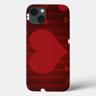 Romantische Liebe Rot und Weiß Herzlich Willkommen Case-Mate iPhone Hülle