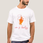 Romantische Liebe T-Shirt (Vorderseite)