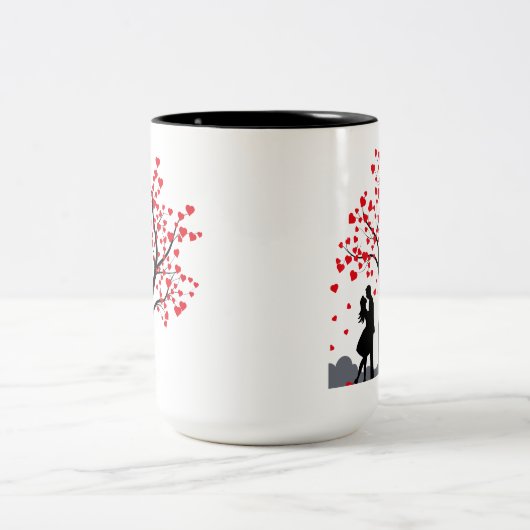 Romantische Liebe Tasse (Mittel)