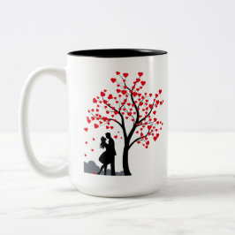 Romantische Liebe Tasse