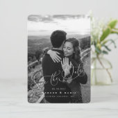 Romantische Liebe - Termin vormerken Save The Date (Stehend Vorderseite)