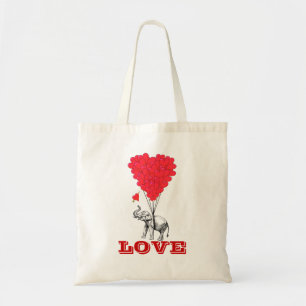 Romantische Liebe Tragetasche
