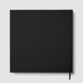 Romantische Liebe über Cloud Nine Märchenhochzeit Gästebuch (Rückseite)