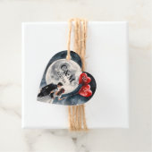 Romantische Liebe über Cloud Nine Märchenhochzeit Geschenkanhänger (Beispiel)