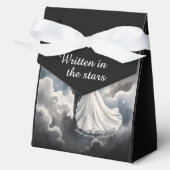 Romantische Liebe über Cloud Nine Märchenhochzeit Geschenkschachtel (Vorderseite)