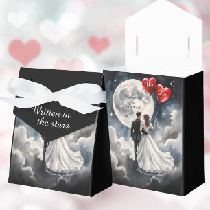 Romantische Liebe über Cloud Nine Märchenhochzeit Geschenkschachtel
