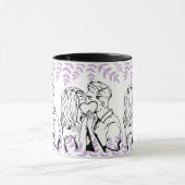 Romantische Liebe und Beziehungen Herzliche Moment Tasse (Zentrum)