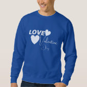 Romantische Liebe Valentinstag Sweatshirt (Vorderseite)