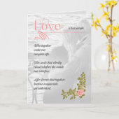 Romantische Liebe: Wir begrüßen Soul Sonnets™ Karte (Gelbe Blume)