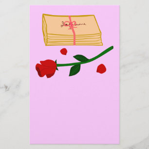 Romantische Lieben Briefpapier