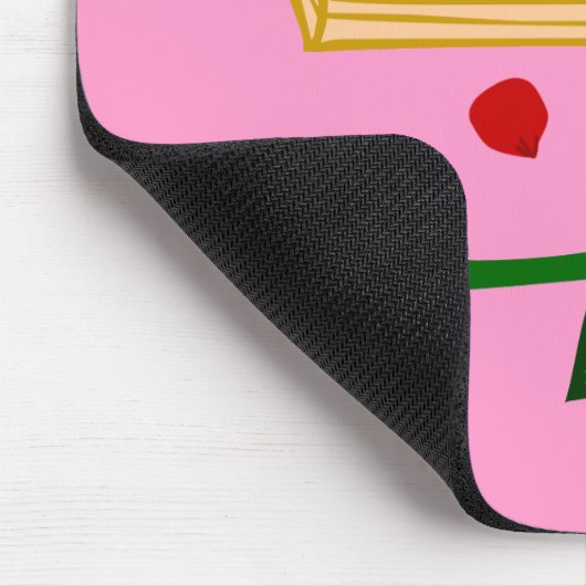 Romantische Lieben Mousepad (Ecke)