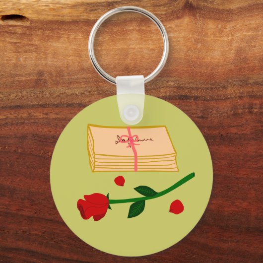 Romantische Lieben Schlüsselanhänger (Vorderseite)