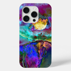 Romantische lila aquamarine Blume Case-Mate iPhone Hülle