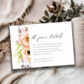 ROMANTISCHE, LILA, BLUE FLOTTENINFORMATION EINLADUNG