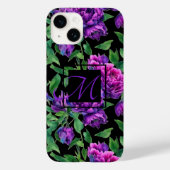 Romantische lila magenta rosa Aquarellbäume Case-Mate iPhone Hülle (Rückseite)