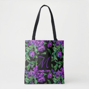 Romantische lila-magenta-rosa Wasserfarben-Pfingst Tasche