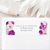 Romantische Lila Pflaumenblüte Hochzeitsstimmung R (Insitu)