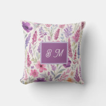 Romantische lila rosa Pastel Botanischer Frühlings