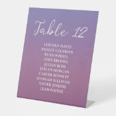 Romantische lila Sonnenuntergang Schneeberge Hochz Sockelschild (Vorderseite)