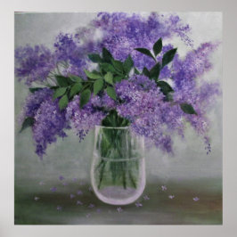 Romantische Lilacs/Poster Poster