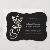 Romantische Lily of the Valley 12x18 Wedding Einla Einladung (Vorderseite)