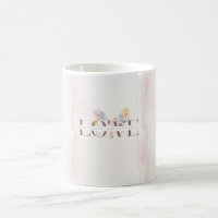 Romantische Luxus-Tasse – Pastell-Blumen LIEBE