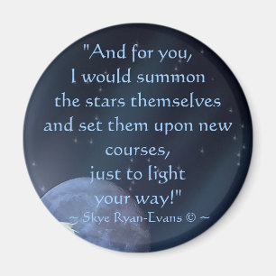 Romantische Magnete "SUMMON THE STARS" Magnet