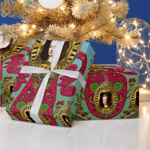 Romantische Marie Antoinette Geschenkpapier