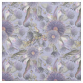 Romantische Mauve Wattle & Eukalyptus Stoff (Muster)